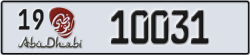 abu dhabi - code - 19 - number -10031