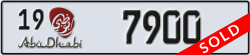 abu dhabi - code - 19 - number -7900