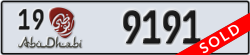 abu dhabi - code - 19 - number -9191