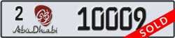 abu dhabi - code - 2 - number -10009