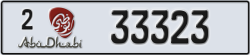 abu dhabi - code - 2 - number -33323