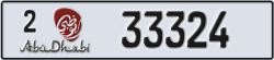 abu dhabi - code - 2 - number -33324