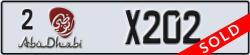 abu dhabi - code - 2 - number -X202