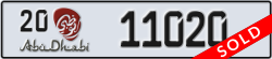 abu dhabi - code - 20 - number -11020