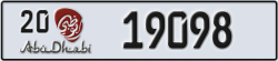 abu dhabi - code - 20 - number -19098