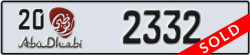 abu dhabi - code - 20 - number -2332