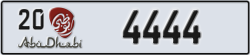 abu dhabi - code - 20 - number -4365
