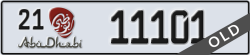 abu dhabi - code - 21 - number -11101