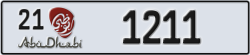 abu dhabi - code - 21 - number -1132