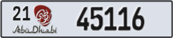 abu dhabi - code - 21 - number -45116