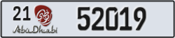 abu dhabi - code - 21 - number -52019