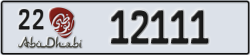abu dhabi - code - 22 - number -12111