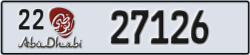 abu dhabi - code - 22 - number -27126