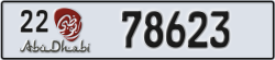 abu dhabi - code - 22 - number -78623