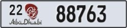 abu dhabi - code - 22 - number -88763