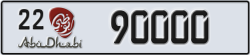 abu dhabi - code - 22 - number -90000