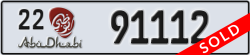 abu dhabi - code - 22 - number -91112