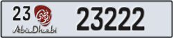 abu dhabi - code - 23 - number -23222