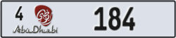 abu dhabi - code - 4 - number -184