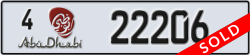 abu dhabi - code - 4 - number -22206