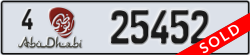 abu dhabi - code - 4 - number -25452