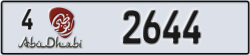 abu dhabi - code - 4 - number -2565
