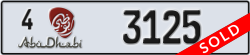 abu dhabi - code - 4 - number -3125