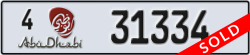abu dhabi - code - 4 - number -31334