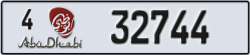 abu dhabi - code - 4 - number -32744