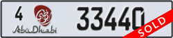 abu dhabi - code - 4 - number -33440