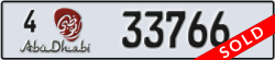 abu dhabi - code - 4 - number -33766