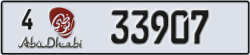 abu dhabi - code - 4 - number -33907
