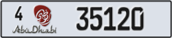 abu dhabi - code - 4 - number -35120