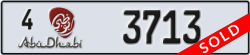 abu dhabi - code - 4 - number -3713