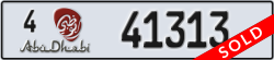 abu dhabi - code - 4 - number -41313