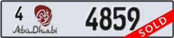 abu dhabi - code - 4 - number -4859