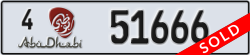 abu dhabi - code - 4 - number -51666