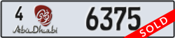 abu dhabi - code - 4 - number -6375