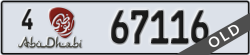 abu dhabi - code - 4 - number -67116