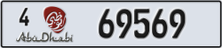 abu dhabi - code - 4 - number -69569