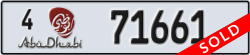 abu dhabi - code - 4 - number -71661