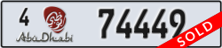 abu dhabi - code - 4 - number -74449