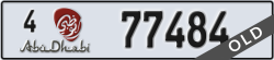abu dhabi - code - 4 - number -77484