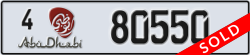 abu dhabi - code - 4 - number -80550