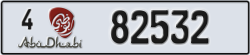 abu dhabi - code - 4 - number -82532