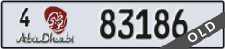 abu dhabi - code - 4 - number -83186
