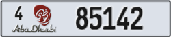 abu dhabi - code - 4 - number -85142