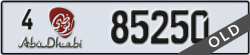 abu dhabi - code - 4 - number -85250