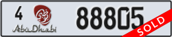 abu dhabi - code - 4 - number -88805