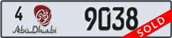 abu dhabi - code - 4 - number -9038